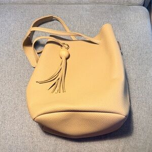 Elegant Tan Tote Bag